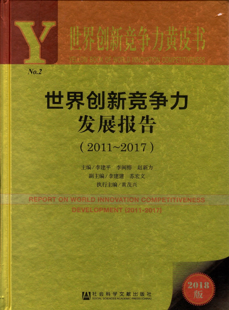 黑人大鸡巴干美女世界创新竞争力发展报告（2011-2017）